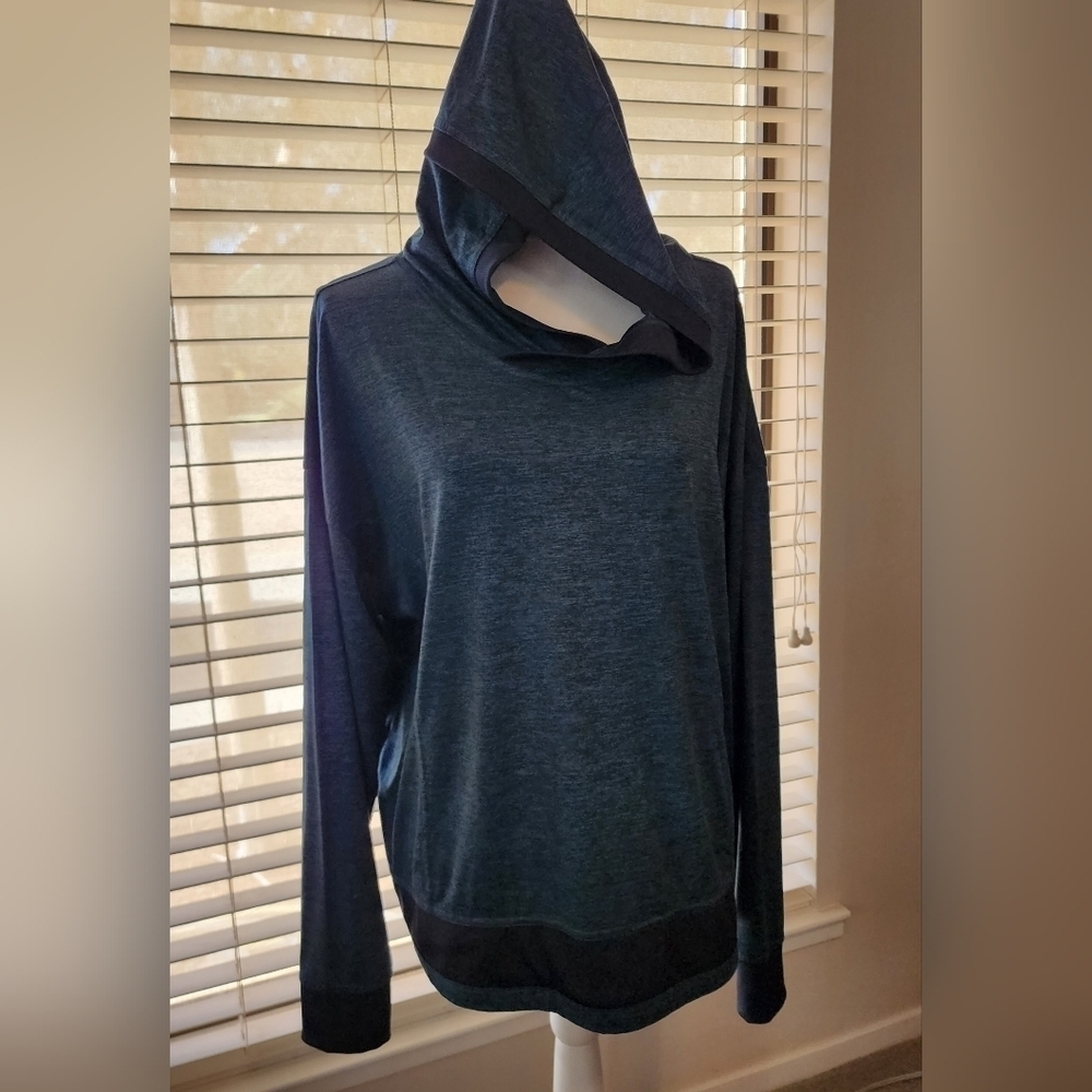 Teal Polyester sweatshirt